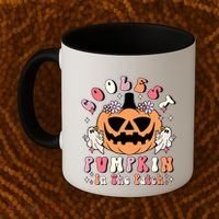 Retro Coolest Pumpkin In The Patch Halloween Gift Coffee Mug thumb 2