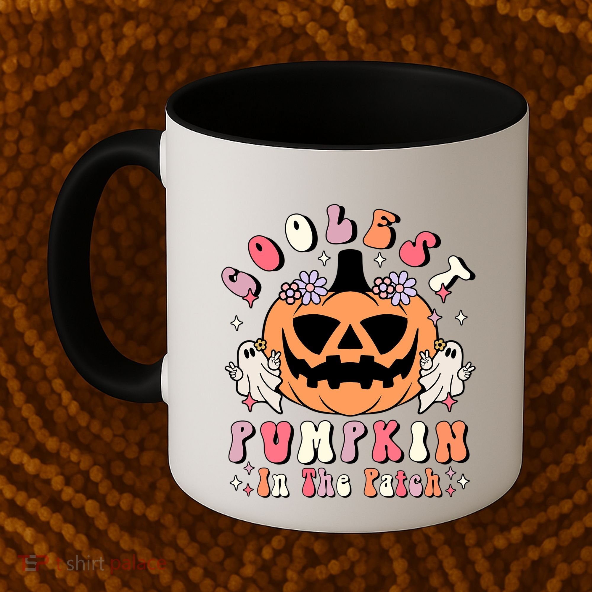 Retro Coolest Pumpkin In The Patch Halloween Gift Coffee Mug