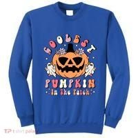 Retro Coolest Pumpkin In The Patch Halloween Gift Sweatshirt thumb 0