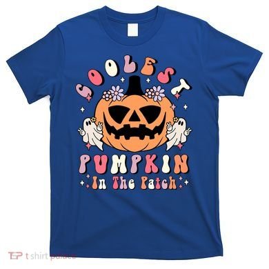 Retro Coolest Pumpkin In The Patch Halloween Gift T-Shirt