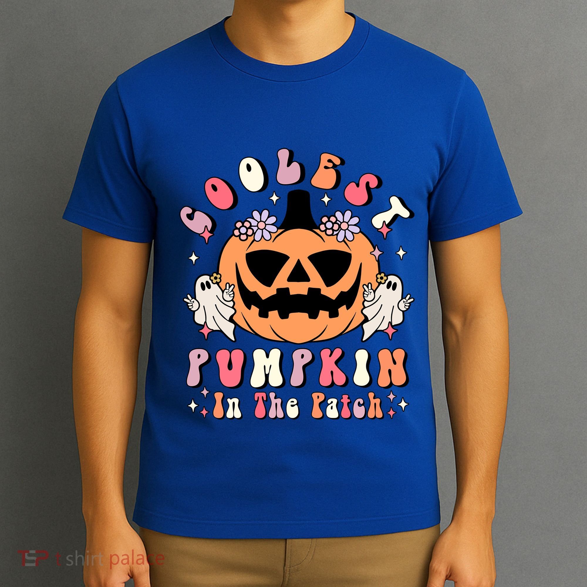 Retro Coolest Pumpkin In The Patch Halloween Gift T-Shirt