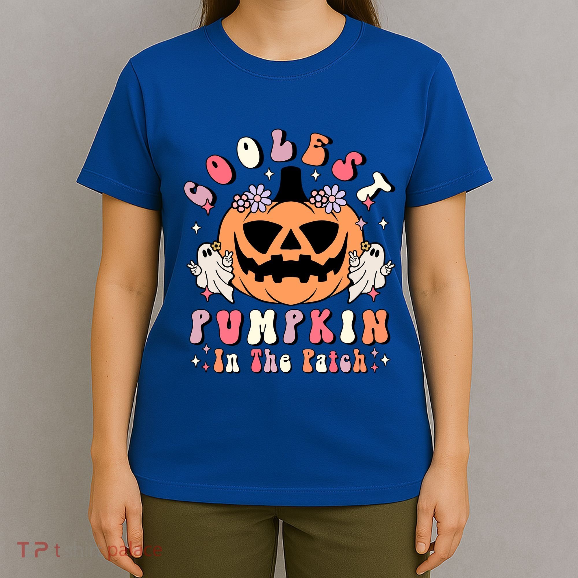 Retro Coolest Pumpkin In The Patch Halloween Gift T-Shirt