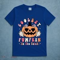 Retro Coolest Pumpkin In The Patch Halloween Gift T-Shirt thumb 5