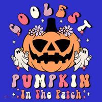 Retro Coolest Pumpkin In The Patch Halloween Gift Tumbler thumb 3