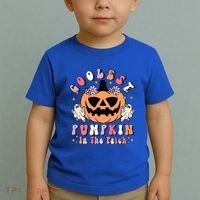 Retro Coolest Pumpkin In The Patch Halloween Gift Toddler T-Shirt thumb 2