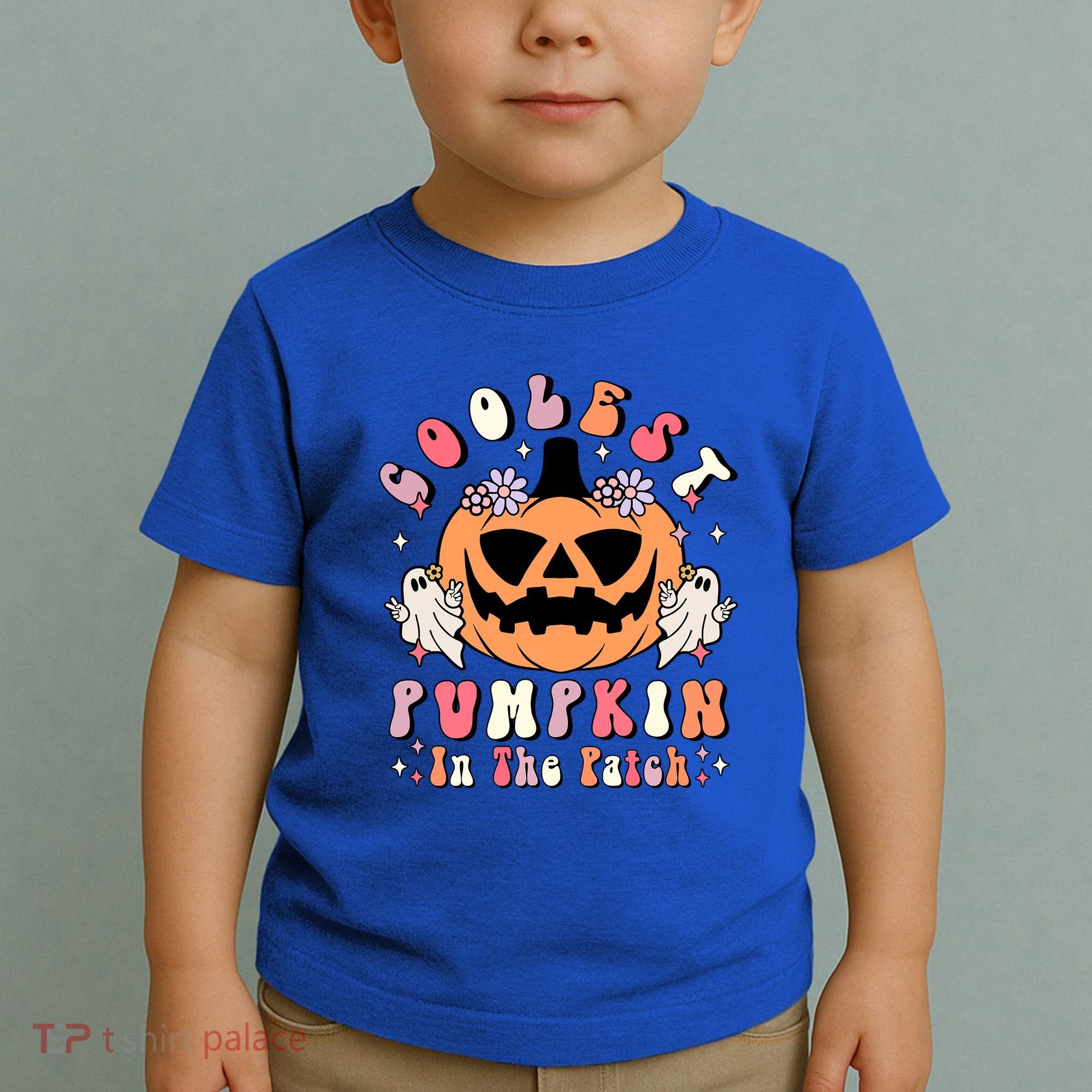 Retro Coolest Pumpkin In The Patch Halloween Gift Toddler T-Shirt
