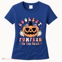 Retro Coolest Pumpkin In The Patch Halloween Gift Women's T-Shirt thumb 0