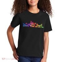 Realistic Cats Peeking Out Of Pocket Kids T-Shirt thumb 2