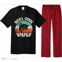 Reel Cool Papa Gift Father's Day Fishing Gift Pajama Set thumb 0