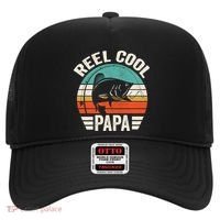 Reel Cool Papa Gift Father's Day Fishing Gift Hat thumb 0