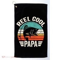 Reel Cool Papa Gift Father's Day Fishing Gift Golf Towel thumb 0