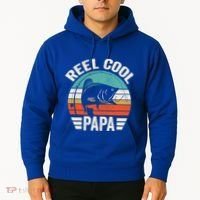 Reel Cool Papa Gift Father's Day Fishing Gift Hoodie thumb 2