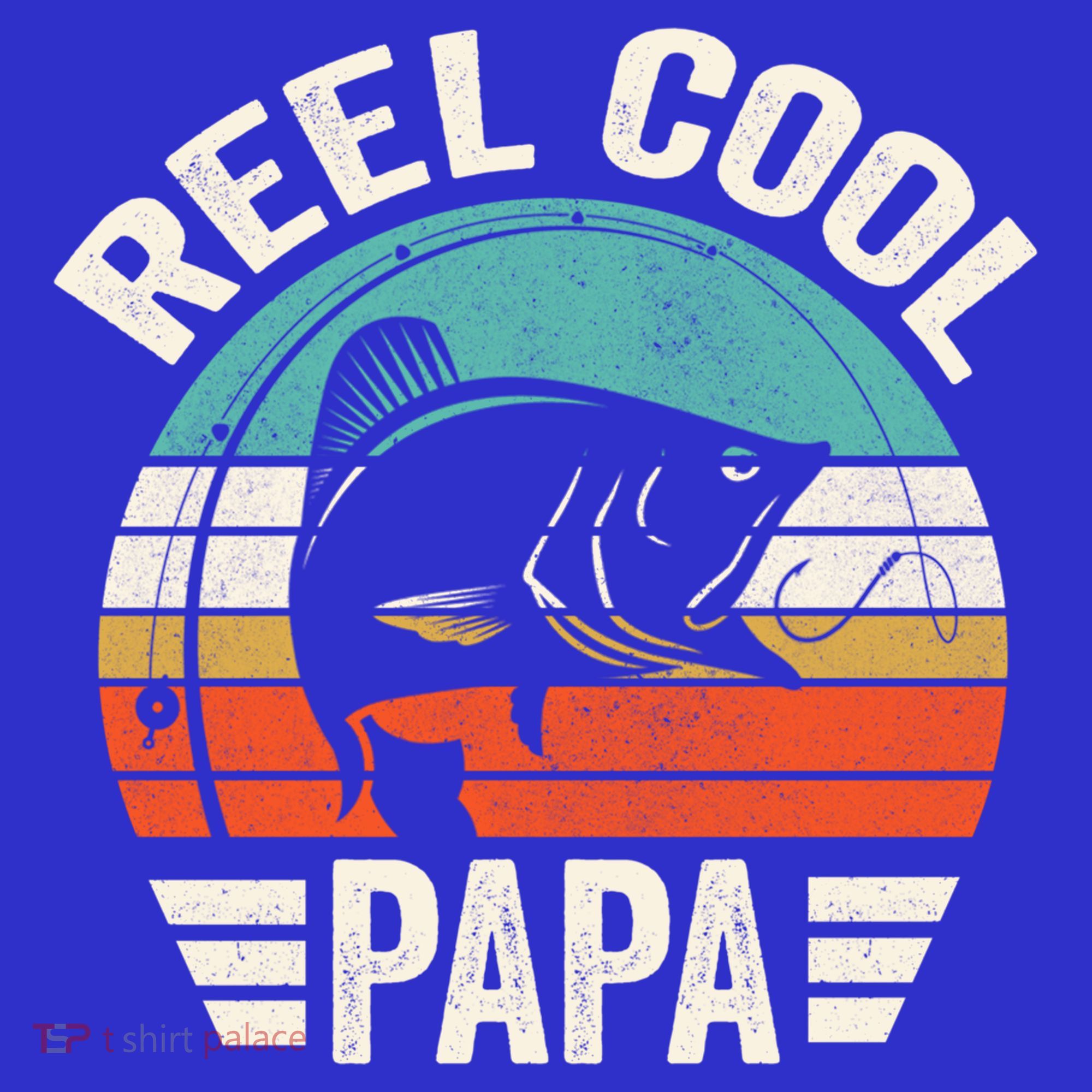 Reel Cool Papa Gift Father's Day Fishing Gift Hoodie