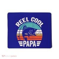 Reel Cool Papa Gift Father's Day Fishing Gift Mousepad thumb 0
