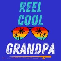 Reel Cool Papa Funny Fishing Grandpa Dad Gift Apron thumb 3