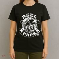 Reel Cool Papa Fish Fishing Shirt Father's Day T-Shirt thumb 4
