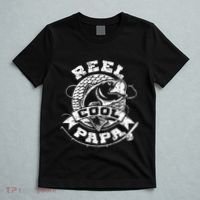 Reel Cool Papa Fish Fishing Shirt Father's Day T-Shirt thumb 5