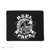 Reel Cool Papa Fish Fishing Shirt Father's Day Mousepad thumb 0