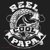 Reel Cool Papa Fish Fishing Shirt Father's Day Hat thumb 2