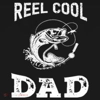 Reel Cool Papa Fishing Dad Gifts Father's Day Fisherman Fish T-Shirt thumb 7