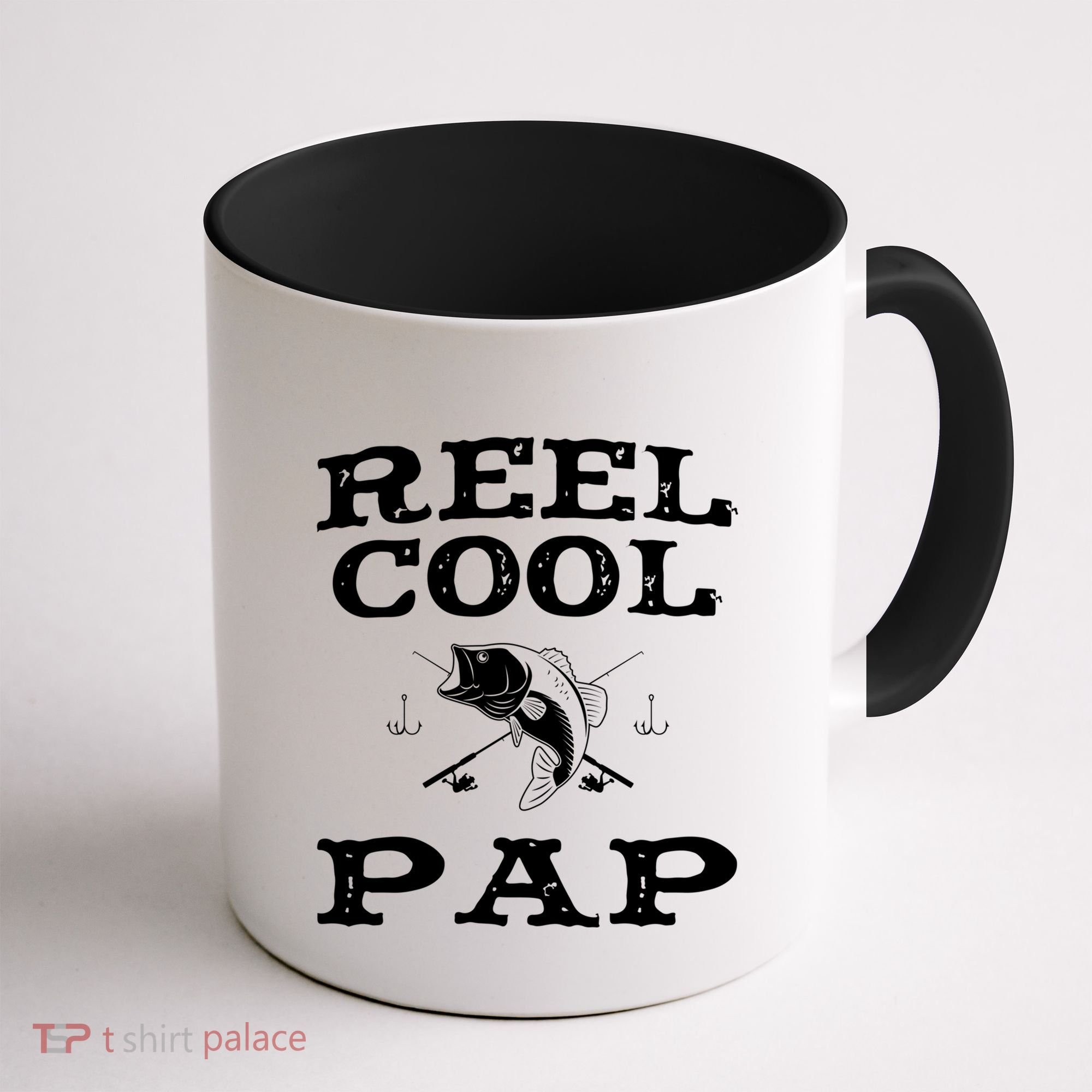 Reel Cool Pap Fishing Fisher Funny Funny Gift Coffee Mug