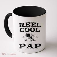 Reel Cool Pap Fishing Fisher Funny Funny Gift Coffee Mug thumb 0