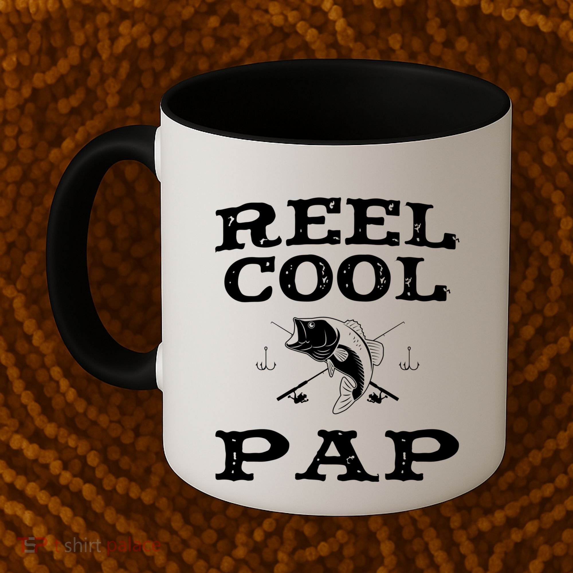 Reel Cool Pap Fishing Fisher Funny Funny Gift Coffee Mug