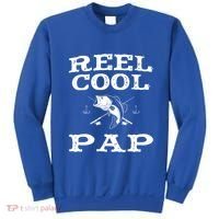 Reel Cool Pap Fishing Fisher Funny Funny Gift Sweatshirt thumb 0