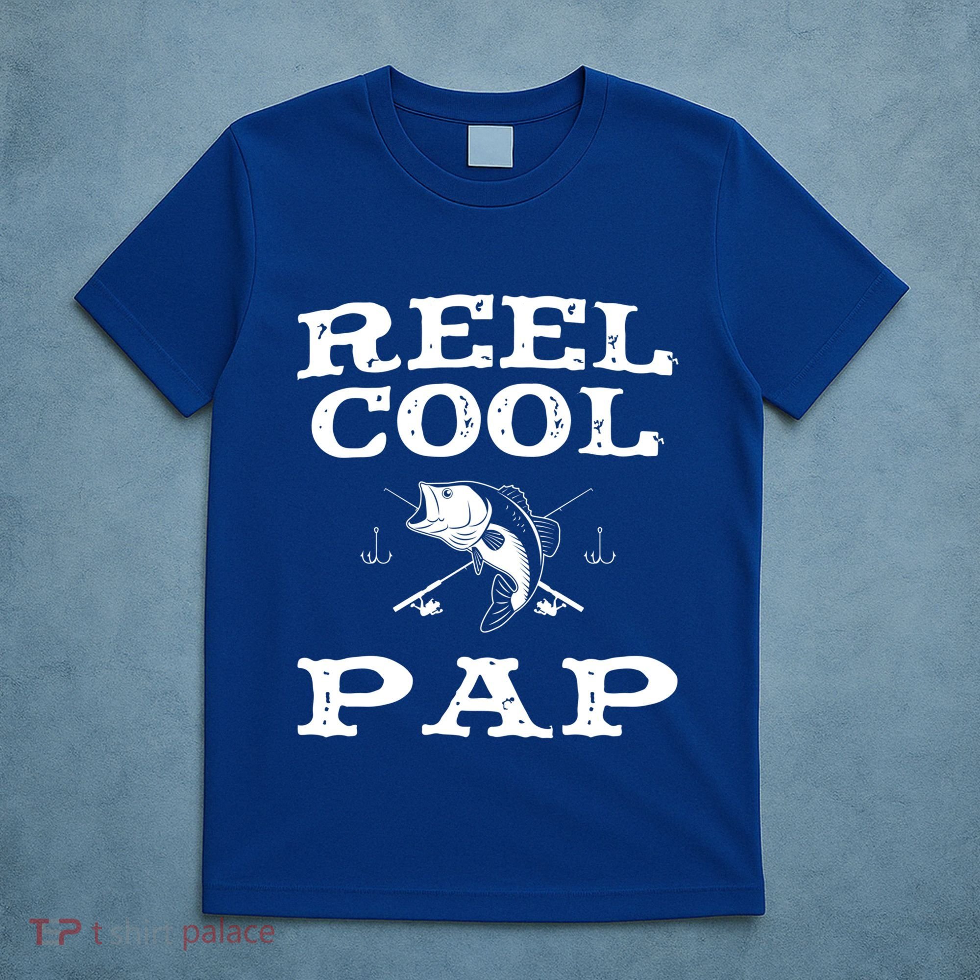 Reel Cool Pap Fishing Fisher Funny Funny Gift T-Shirt