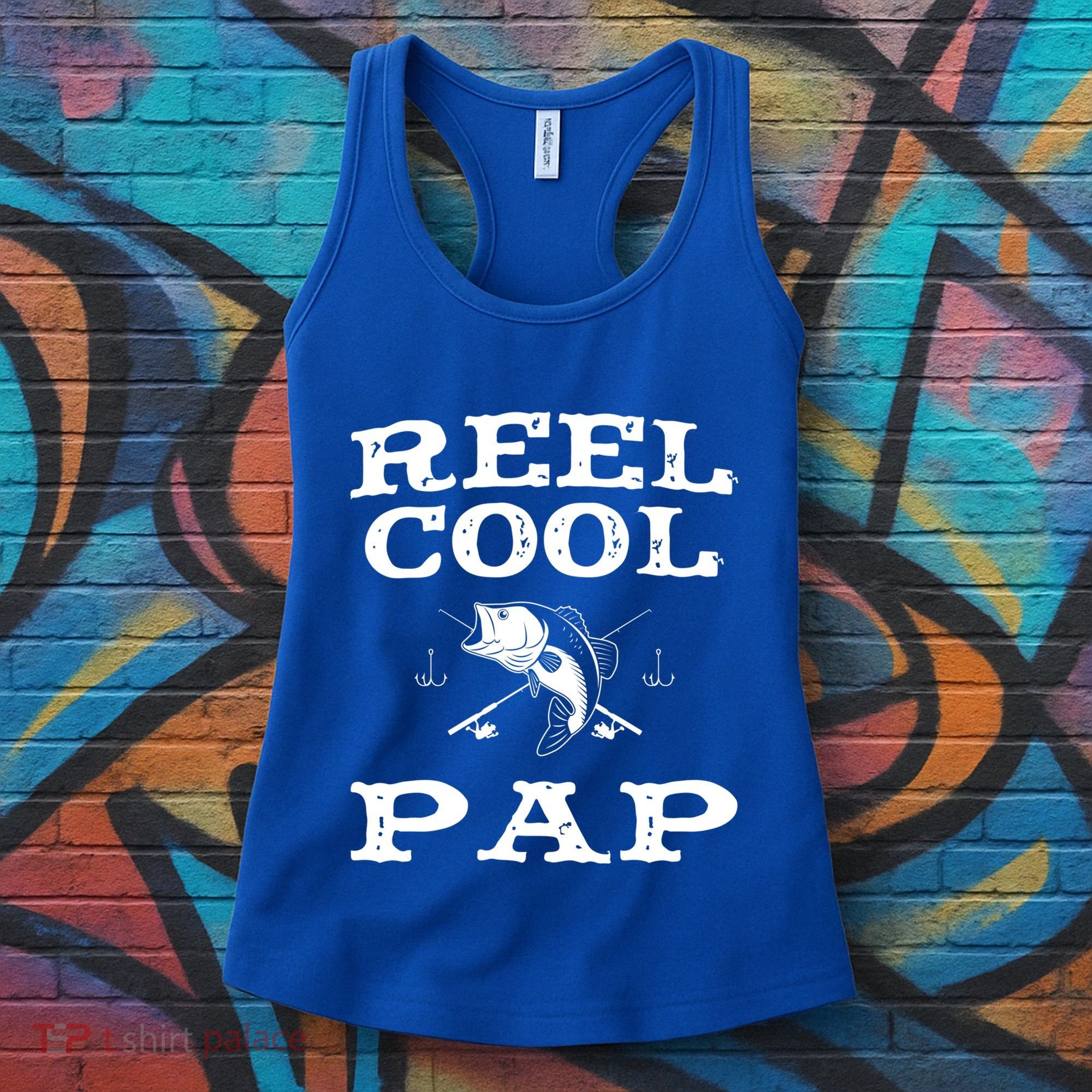 Reel Cool Pap Fishing Fisher Funny Funny Gift Women's Tank Top