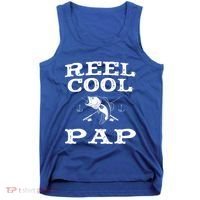 Reel Cool Pap Fishing Fisher Funny Funny Gift Tank Top thumb 0