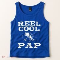 Reel Cool Pap Fishing Fisher Funny Funny Gift Tank Top thumb 2