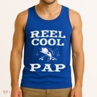 Reel Cool Pap Fishing Fisher Funny Funny Gift Tank Top thumb 3