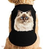 Ragdoll Cat Portrait Ragdoll Cat Head Ragdoll Cat Face Doggie Tank thumb 0
