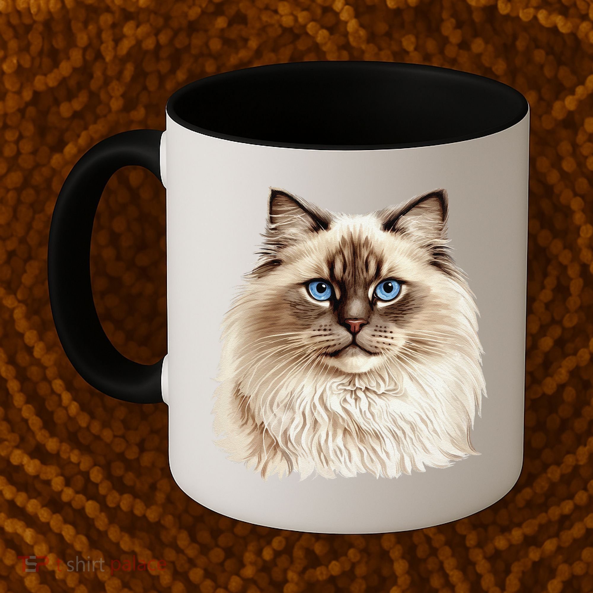 Ragdoll Cat Portrait Ragdoll Cat Head Ragdoll Cat Face Coffee Mug