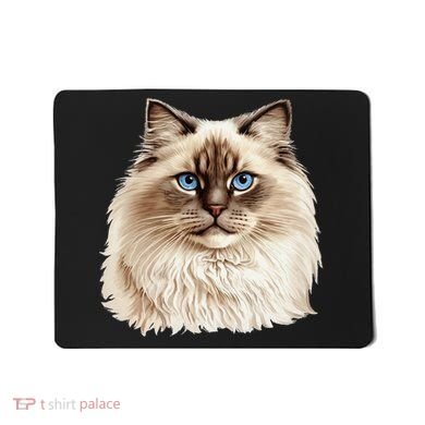 Ragdoll Cat Portrait Ragdoll Cat Head Ragdoll Cat Face Mousepad