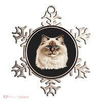 Ragdoll Cat Portrait Ragdoll Cat Head Ragdoll Cat Face Ornament thumb 0