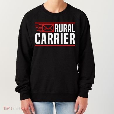 Rural Carrier Postal Worker Mailman Delivery Mail Escort Women's Sweatshirt