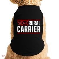 Rural Carrier Postal Worker Mailman Delivery Mail Escort Doggie Tank thumb 0
