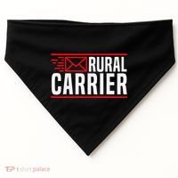 Rural Carrier Postal Worker Mailman Delivery Mail Escort USA-Made Doggie Bandana thumb 0