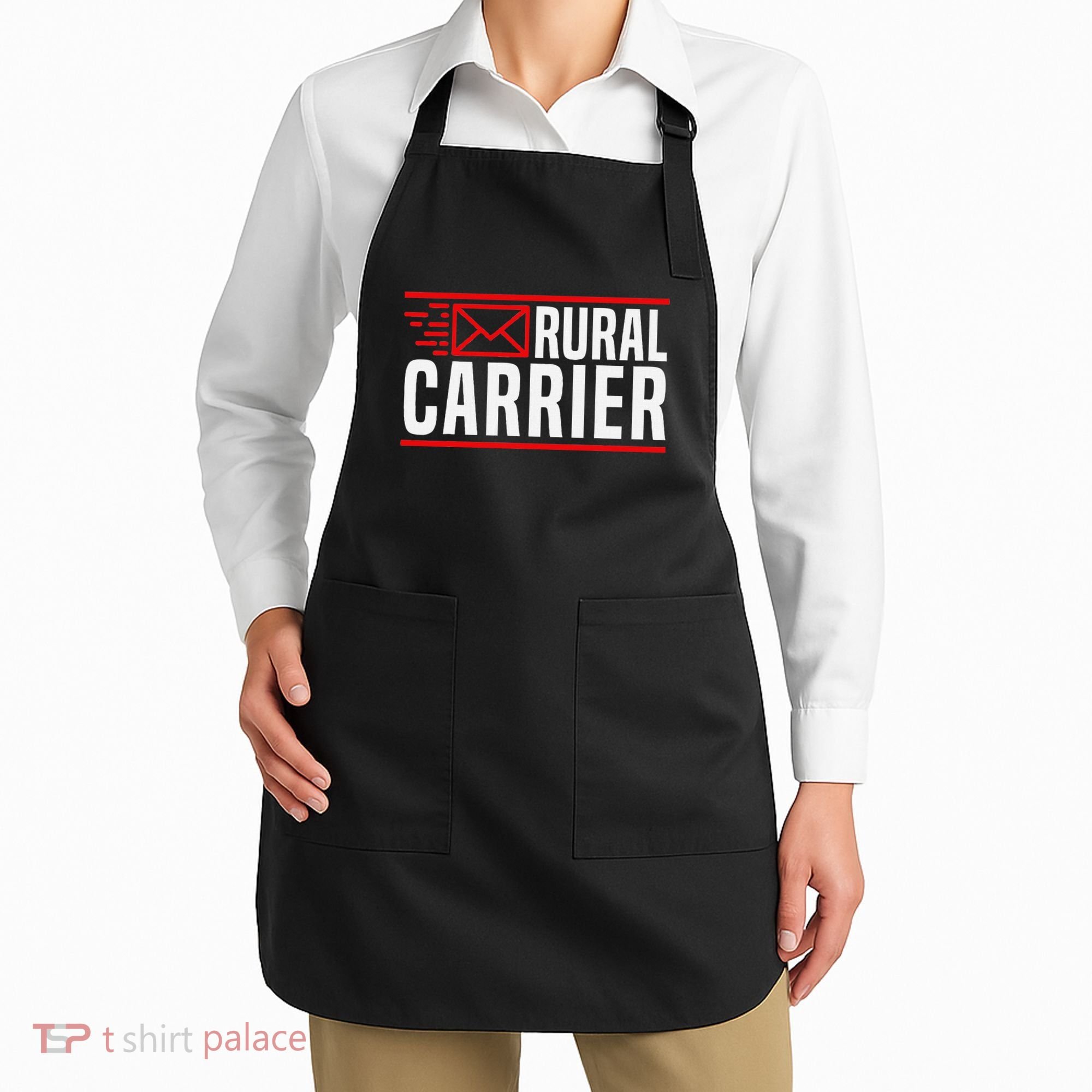 Rural Carrier Postal Worker Mailman Delivery Mail Escort Apron