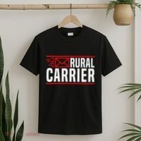 Rural Carrier Postal Worker Mailman Delivery Mail Escort T-Shirt thumb 2