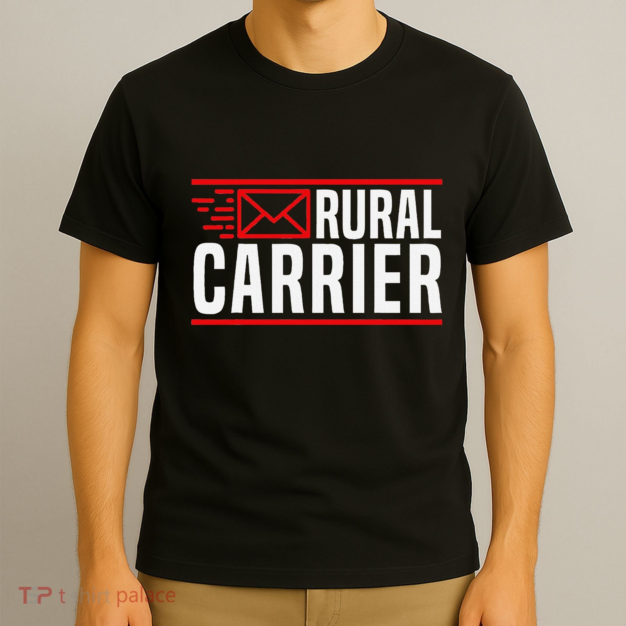 Rural Carrier Postal Worker Mailman Delivery Mail Escort T-Shirt