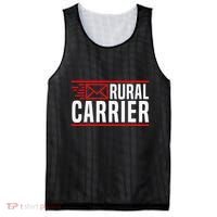 Rural Carrier Postal Worker Mailman Delivery Mail Escort Mesh Reversible Basketball Jersey Tank thumb 0