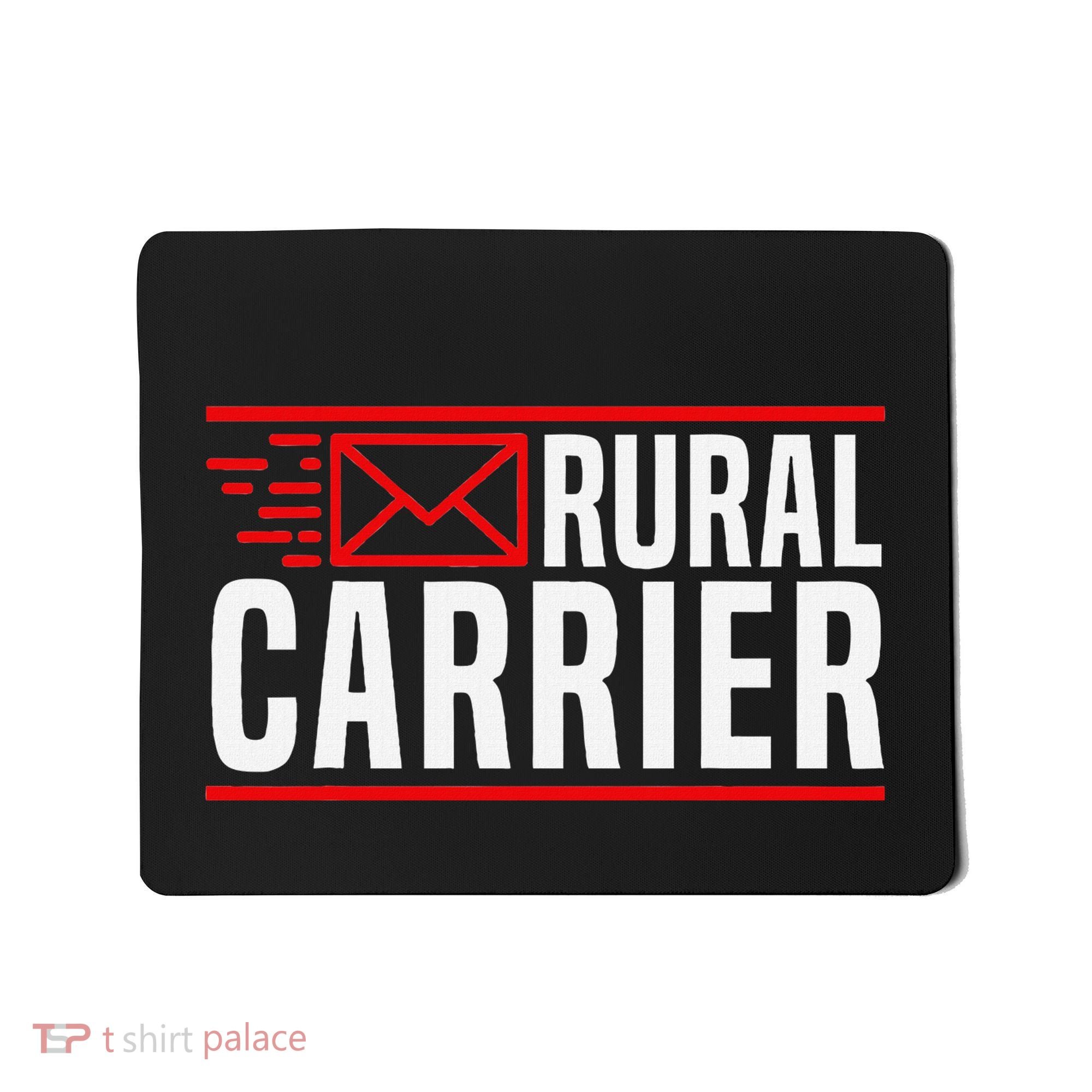 Rural Carrier Postal Worker Mailman Delivery Mail Escort Mousepad