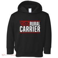 Rural Carrier Postal Worker Mailman Delivery Mail Escort Toddler Hoodie thumb 0