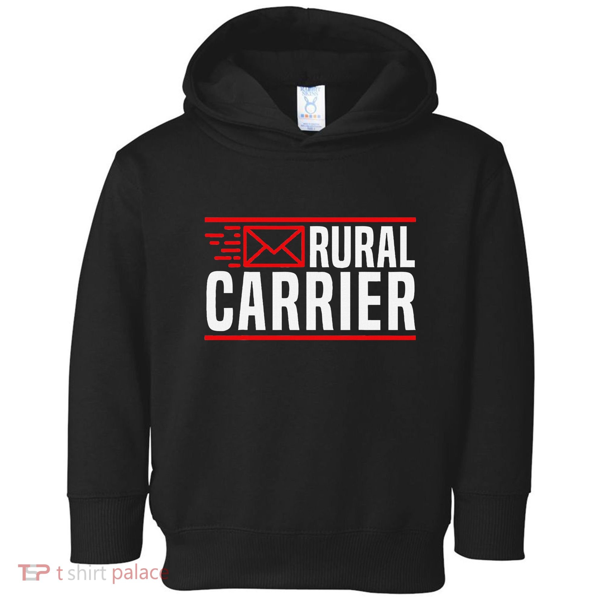 Rural Carrier Postal Worker Mailman Delivery Mail Escort Toddler Hoodie