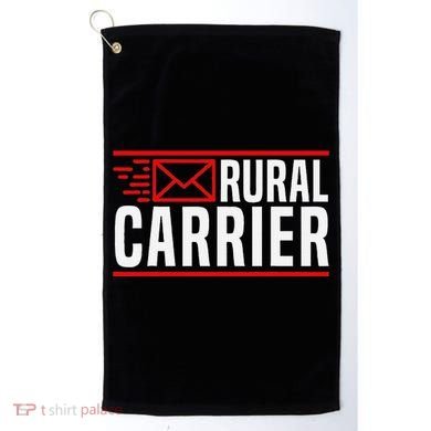 Rural Carrier Postal Worker Mailman Delivery Mail Escort Golf Towel