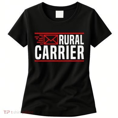 Rural Carrier Postal Worker Mailman Delivery Mail Escort Women's T-Shirt