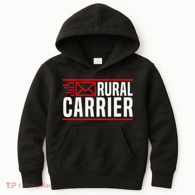 Rural Carrier Postal Worker Mailman Delivery Mail Escort Kids Hoodie